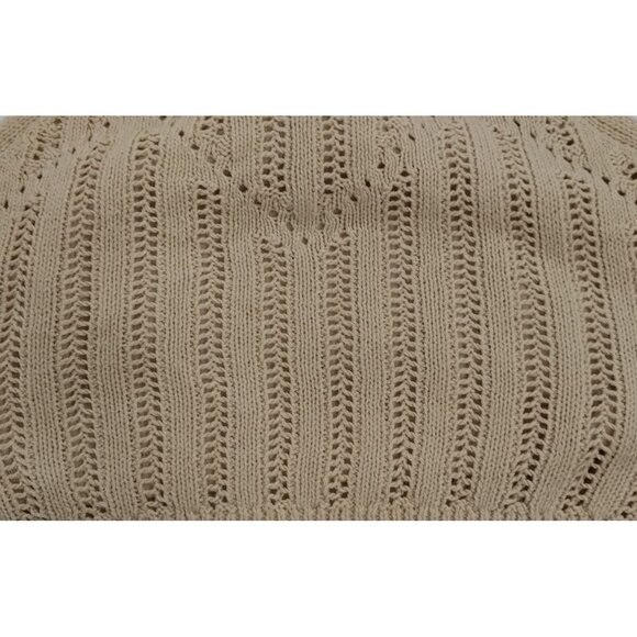 Freshman 1996 Women's Beige Strappy Crop Top, Fabric, Medium. - Picture 6 of 8